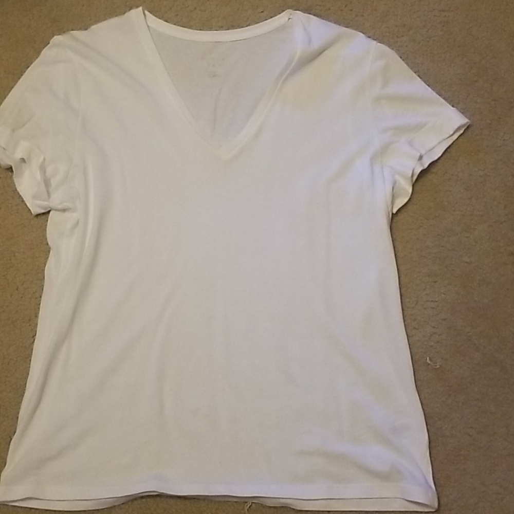White V neck